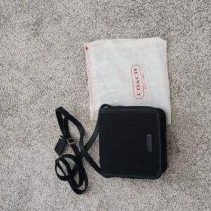 Small black Coach bag - vintage